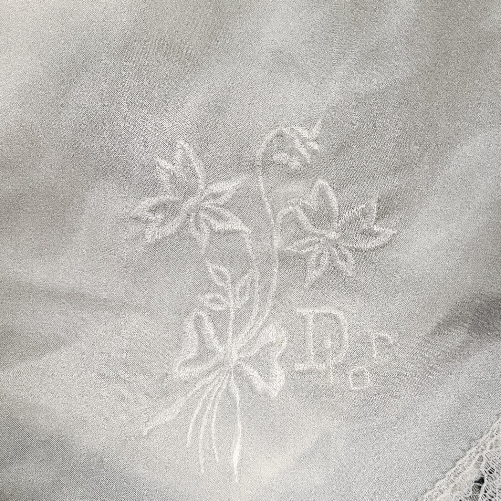 VINTAGE 70s Christian Dior Camisole | White
